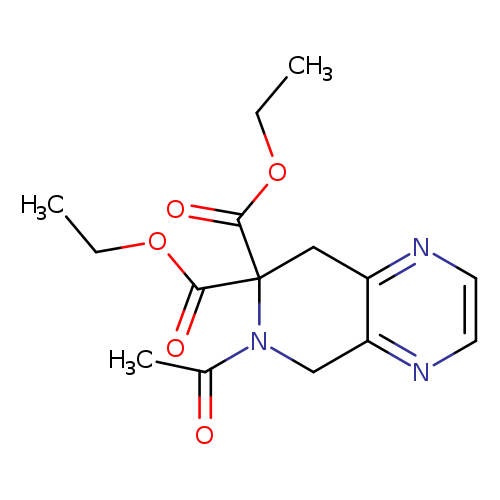 CCOC(=O)C1(Cc2nccnc2CN1C(=O)C)C(=O)OCC