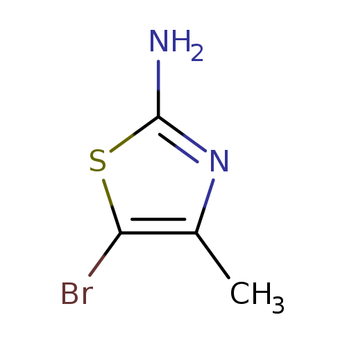 Nc1nc(c(s1)Br)C