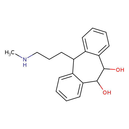 CNCCCC1c2ccccc2C(C(c2c1cccc2)O)O