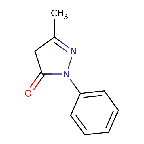 O=C1CC(=NN1c1ccccc1)C