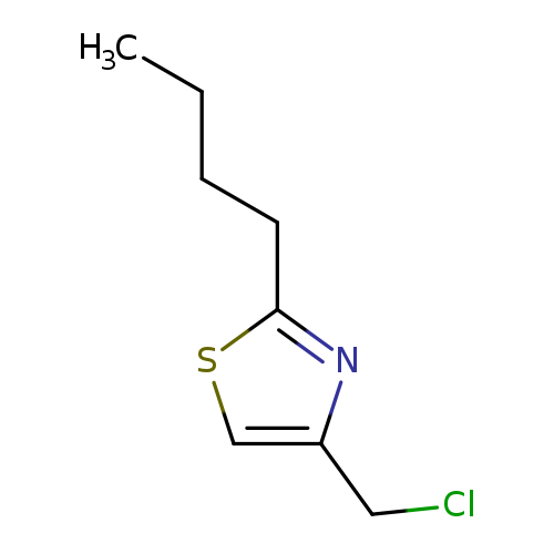 CCCCc1scc(n1)CCl