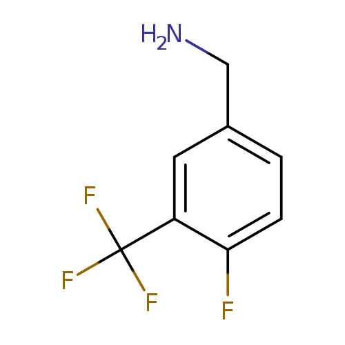 NCc1ccc(c(c1)C(F)(F)F)F