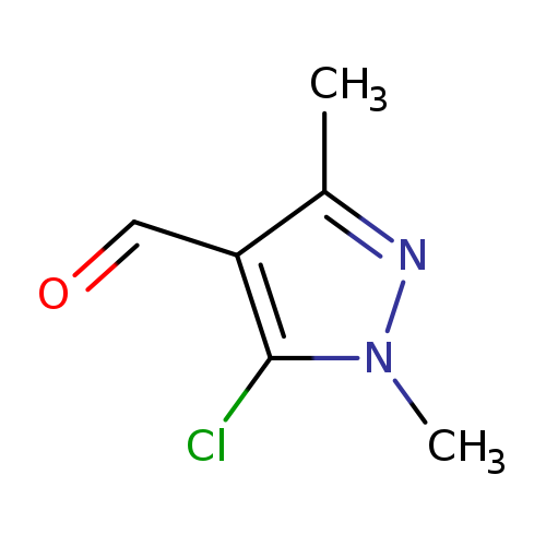 O=Cc1c(C)nn(c1Cl)C