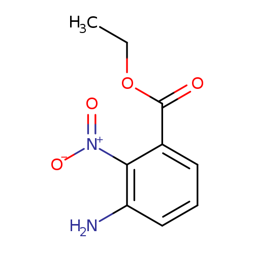 [O-][N+](=O)c1c(cccc1N)C(=O)OCC