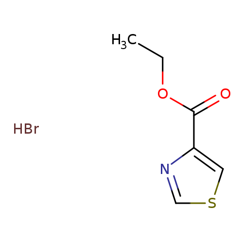 CCOC(=O)c1cscn1.Br