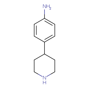 Nc1ccc(cc1)C1CCNCC1