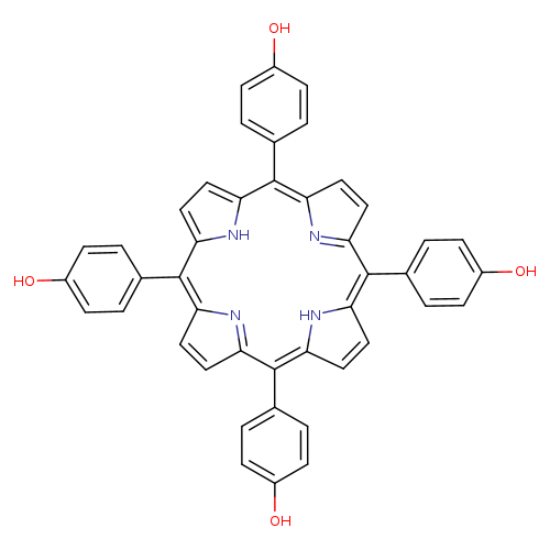 Oc1ccc(cc1)/C/1=C/2C=CC(=N2)/C(=c2/cc/c(=C(/C3=N/C(=C(c4[nH]c1cc4)/c1ccc(cc1)O)/C=C3)c1ccc(cc1)O)/[nH]2)/c1ccc(cc1)O