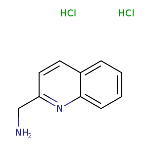 NCc1ccc2c(n1)cccc2.Cl.Cl