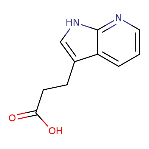 OC(=O)CCc1c[nH]c2c1cccn2