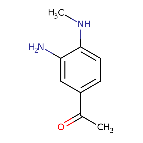 CNc1ccc(cc1N)C(=O)C