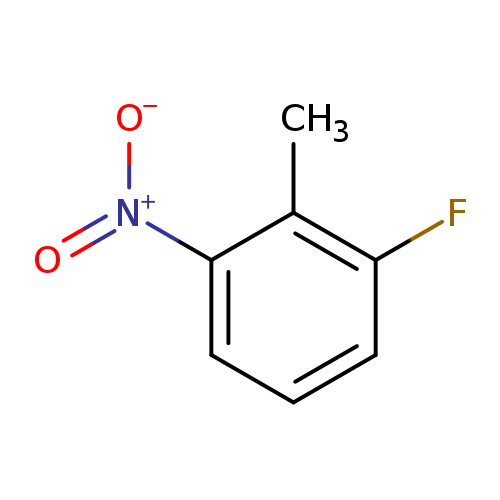 [O-][N+](=O)c1cccc(c1C)F