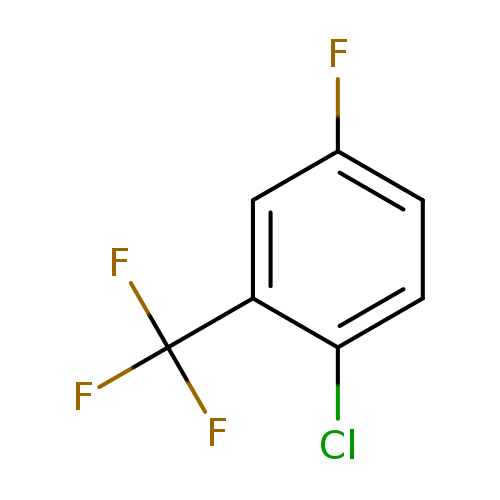 Fc1ccc(c(c1)C(F)(F)F)Cl