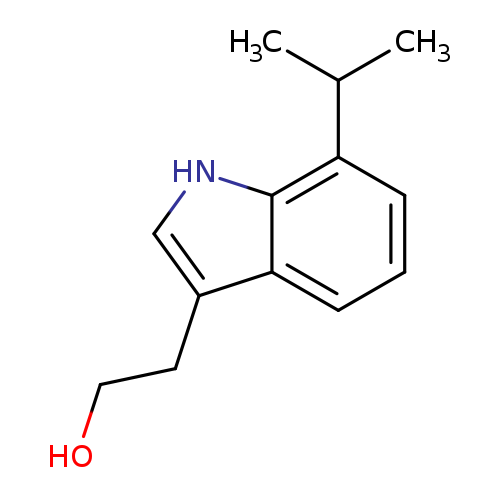 OCCc1c[nH]c2c1cccc2C(C)C