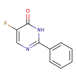 O=c1[nH]c(ncc1F)c1ccccc1