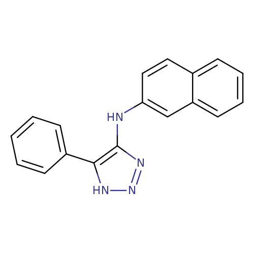 c1ccc(cc1)c1[nH]nnc1Nc1ccc2c(c1)cccc2