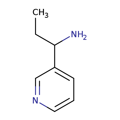 CCC(c1cccnc1)N