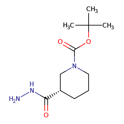 NNC(=O)[C@H]1CCCN(C1)C(=O)OC(C)(C)C