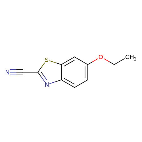 CCOc1ccc2c(c1)sc(n2)C#N