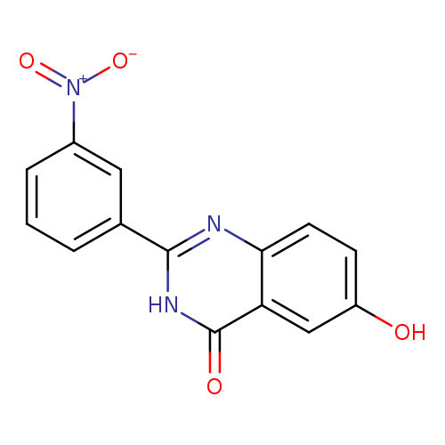 Oc1ccc2c(c1)c(=O)[nH]c(n2)c1cccc(c1)[N+](=O)[O-]