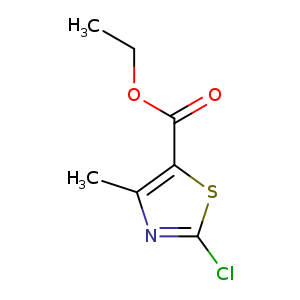 Cc1nc(sc1C(=O)OCC)Cl