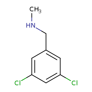CNCc1cc(Cl)cc(c1)Cl