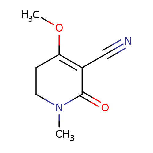 N#CC1=C(OC)CCN(C1=O)C