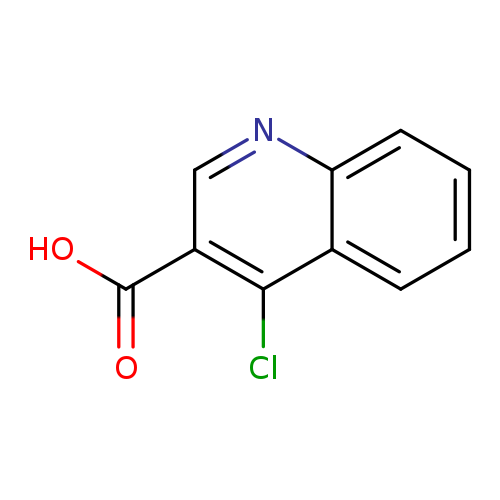 OC(=O)c1cnc2c(c1Cl)cccc2