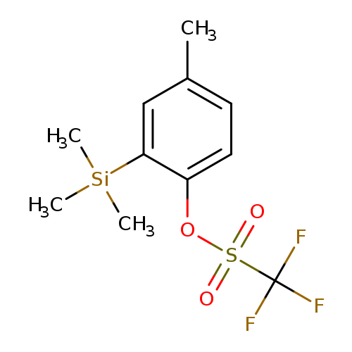 Cc1ccc(c(c1)[Si](C)(C)C)OS(=O)(=O)C(F)(F)F