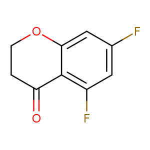 Fc1cc2OCCC(=O)c2c(c1)F