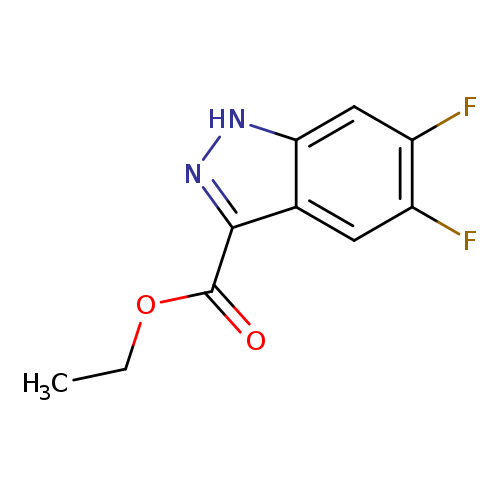 CCOC(=O)c1n[nH]c2c1cc(F)c(c2)F