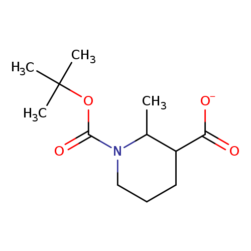 CC1N(CCCC1C(=O)[O-])C(=O)OC(C)(C)C