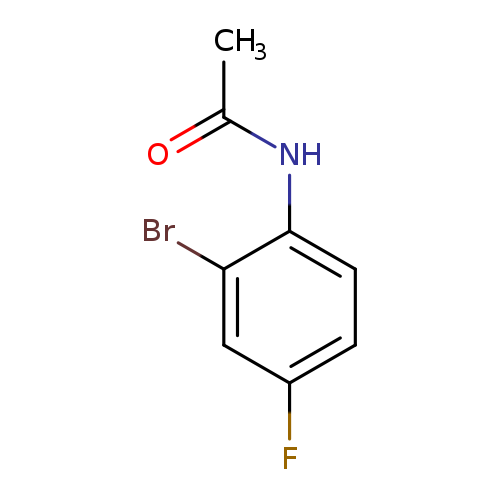 CC(=O)Nc1ccc(cc1Br)F