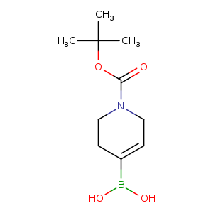O=C(N1CCC(=CC1)B(O)O)OC(C)(C)C