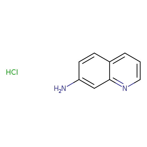 Nc1ccc2c(c1)nccc2.Cl