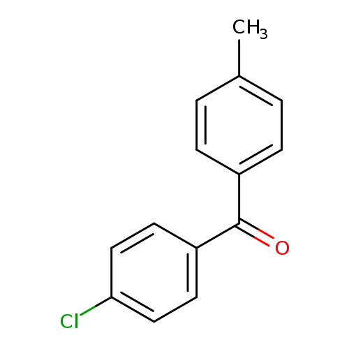 Cc1ccc(cc1)C(=O)c1ccc(cc1)Cl