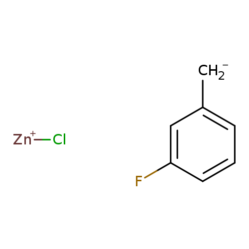 [CH2-]c1cccc(c1)F.[Zn+]Cl