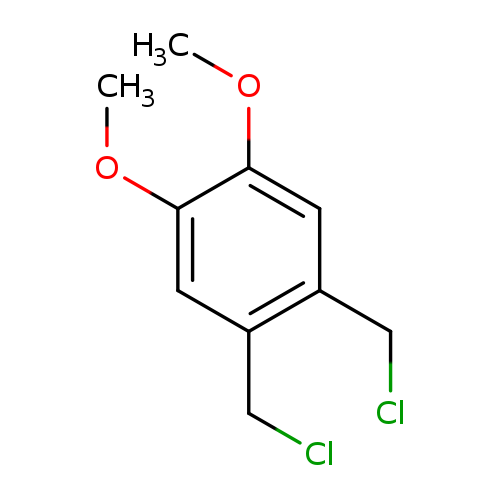 COc1cc(CCl)c(cc1OC)CCl