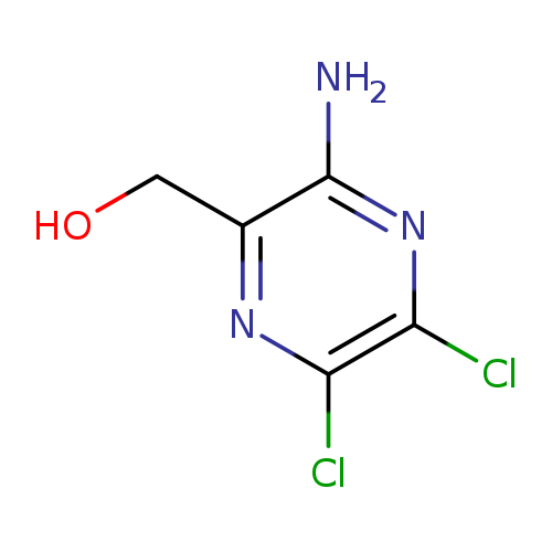 OCc1nc(Cl)c(nc1N)Cl
