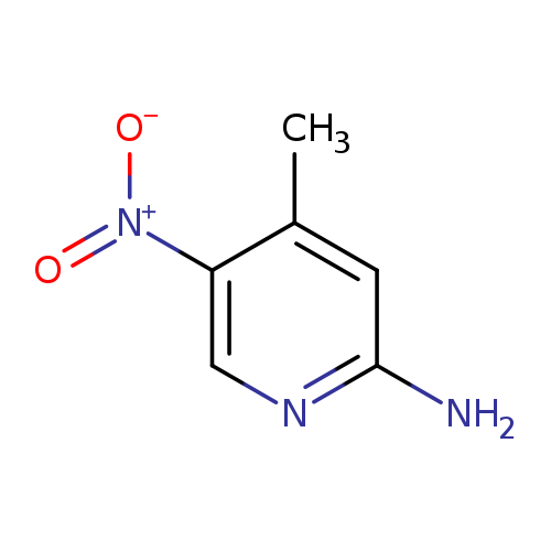 [O-][N+](=O)c1cnc(cc1C)N