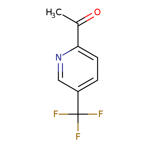 CC(=O)c1ccc(cn1)C(F)(F)F