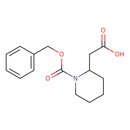 OC(=O)CC1CCCCN1C(=O)OCc1ccccc1