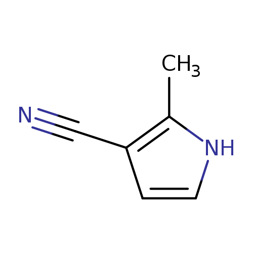 Cc1c(cc[nH]1)C#N