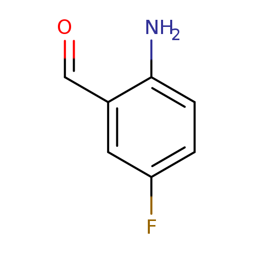 O=Cc1cc(F)ccc1N