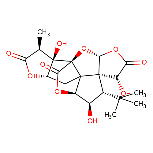 O=C1O[C@@H]2[C@@]([C@@H]1C)(O)[C@@]13C4(C2)[C@H](OC3=O)[C@@H]([C@H]([C@@]24[C@H](O1)OC(=O)[C@@H]2O)C(C)(C)C)O