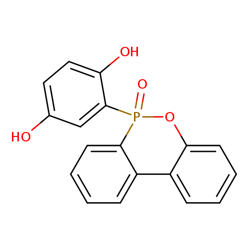 Oc1ccc(c(c1)P1(=O)Oc2ccccc2c2c1cccc2)O