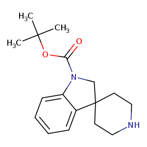 O=C(N1CC2(c3c1cccc3)CCNCC2)OC(C)(C)C