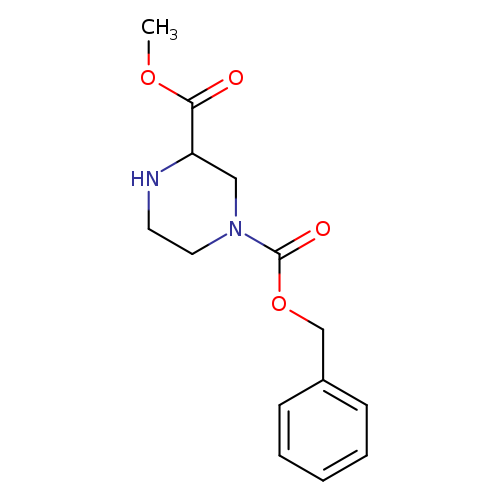 COC(=O)C1NCCN(C1)C(=O)OCc1ccccc1