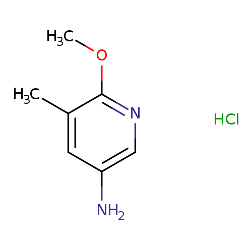 COc1ncc(cc1C)N.Cl