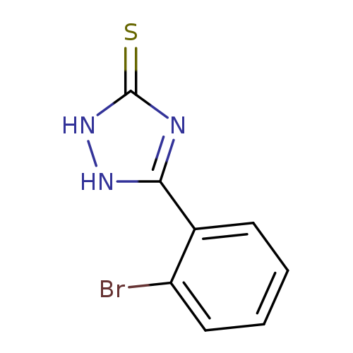 Brc1ccccc1c1[nH][nH]c(=S)n1