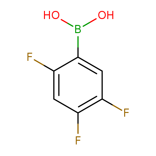 OB(c1cc(F)c(cc1F)F)O